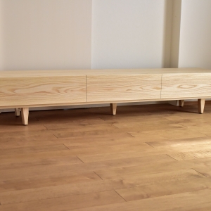 ホワイトアッシュテレビボード 180㎝ TVボード